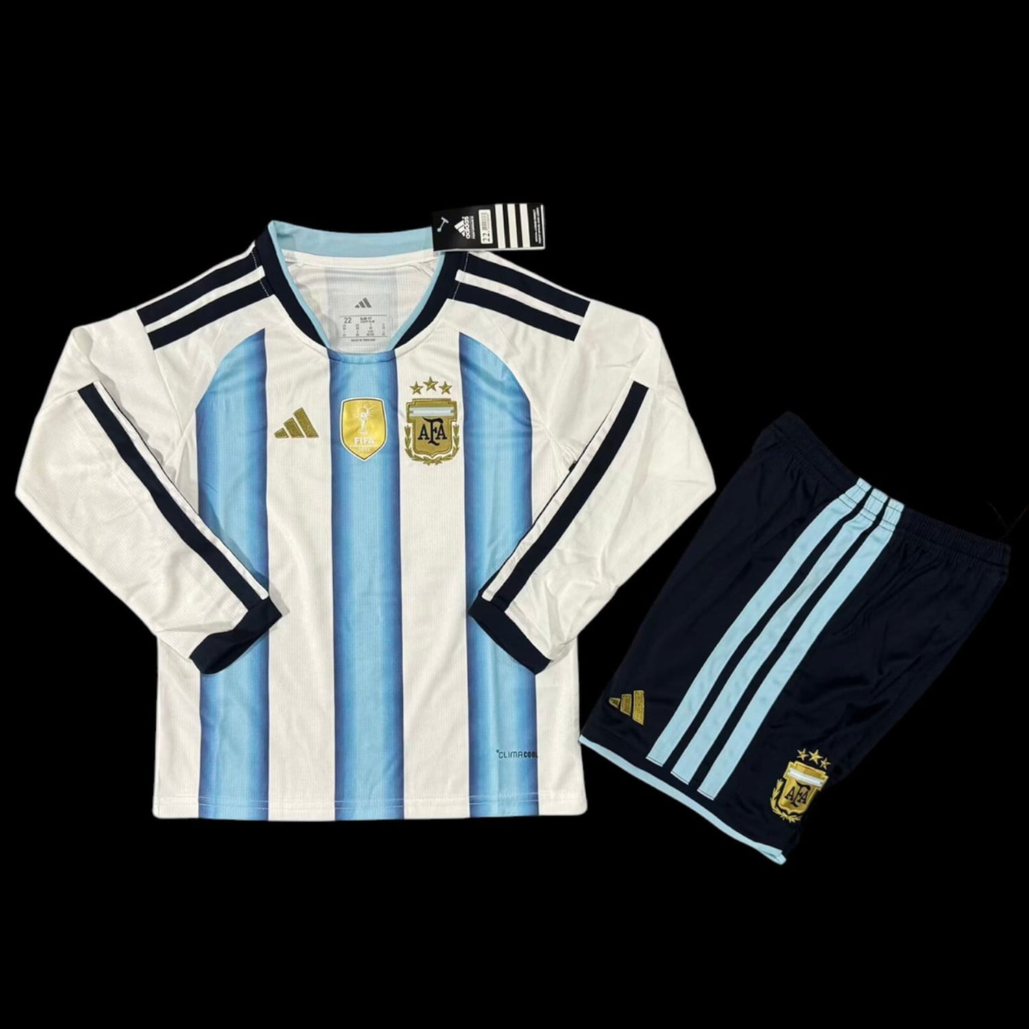 Argentine Maillot Manches Longues Domicile 26/27 - Enfant