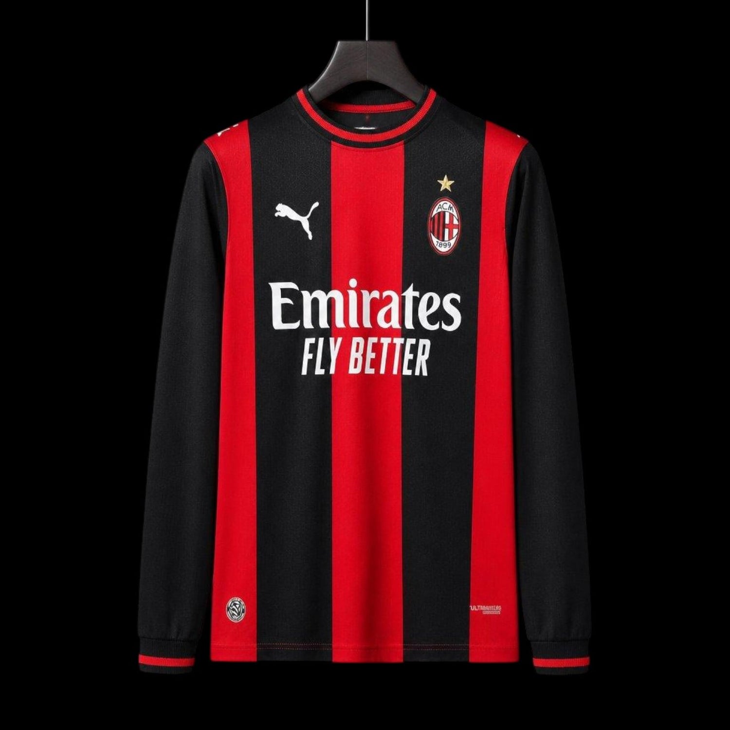 Milan AC Maillot Manches Longues Domicile 26/27