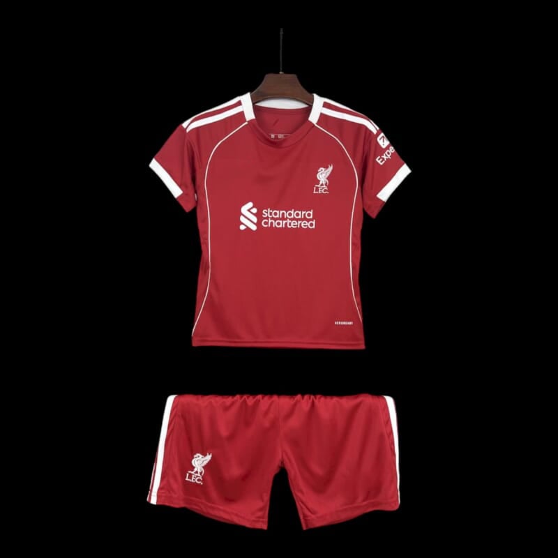 Liverpool Maillot Domicile 25/26 - Enfant
