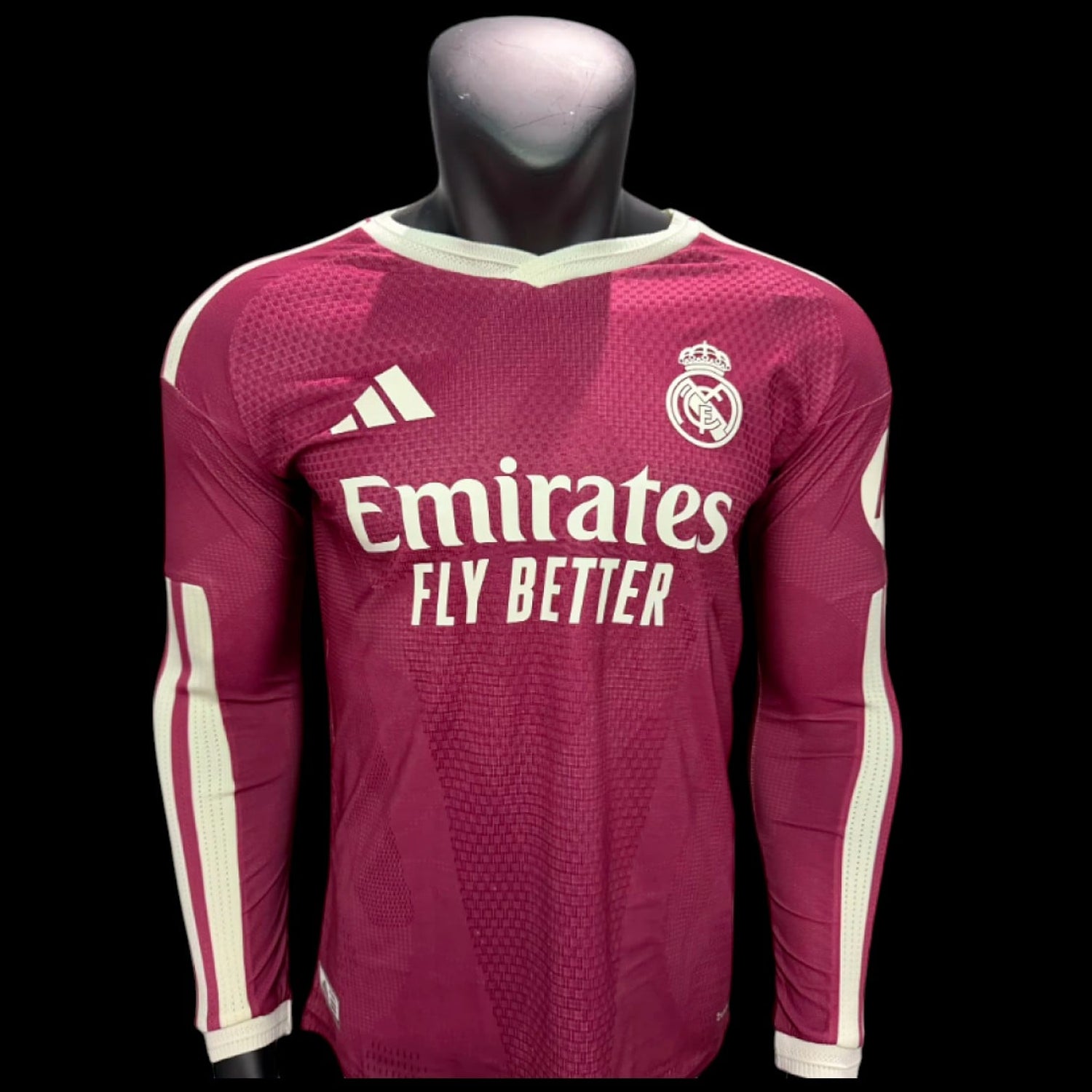 R.Madrid Maillot Manches Longues Third 26/27 - Version Player