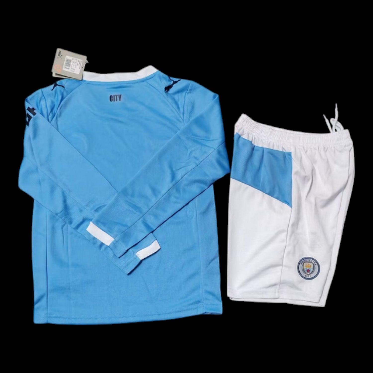 Manchester City Maillot Manches Longues Domicile 25/26 - Enfant