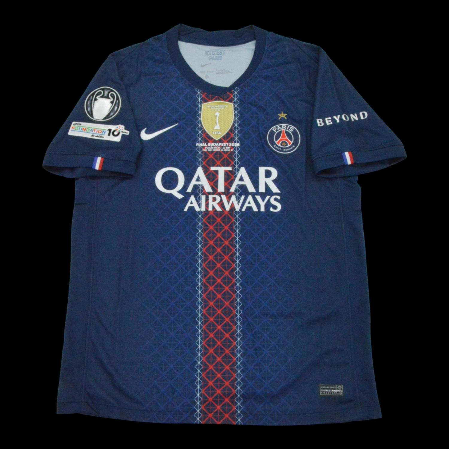 Paris SG Maillot Domicile 25/26 - SPECIAL FINALE LIGUE DES CHAMPIONS 26