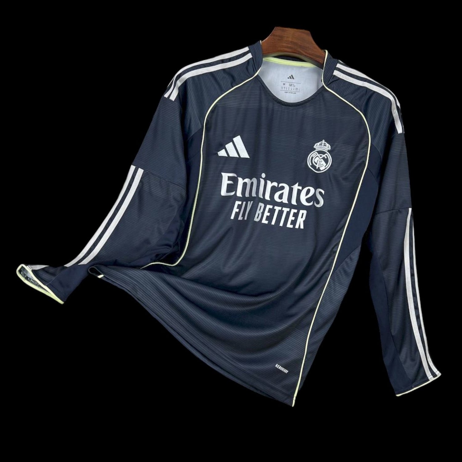 R.Madrid Maillot Extérieur 25/26 - Manches Longues