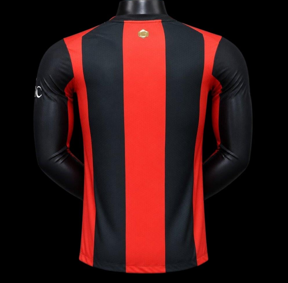 Milan AC Maillot Manches Longues Domicile 26/27 - Version Player