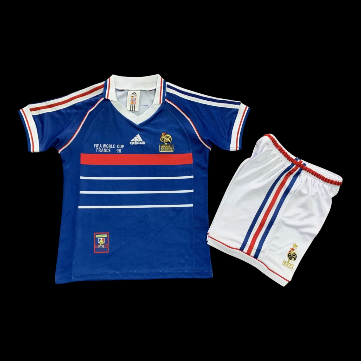 France Maillot Domicile Rétro 1998 - Enfant