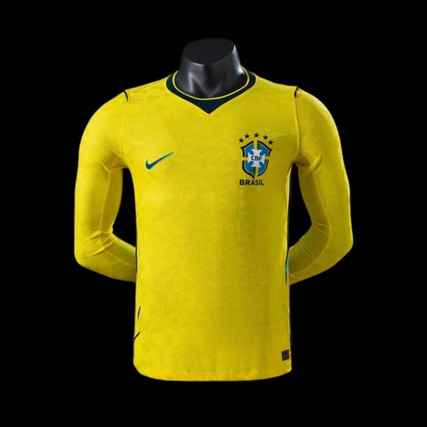 Brésil Maillot Domicile Manches Longues 26/27 - Version Player