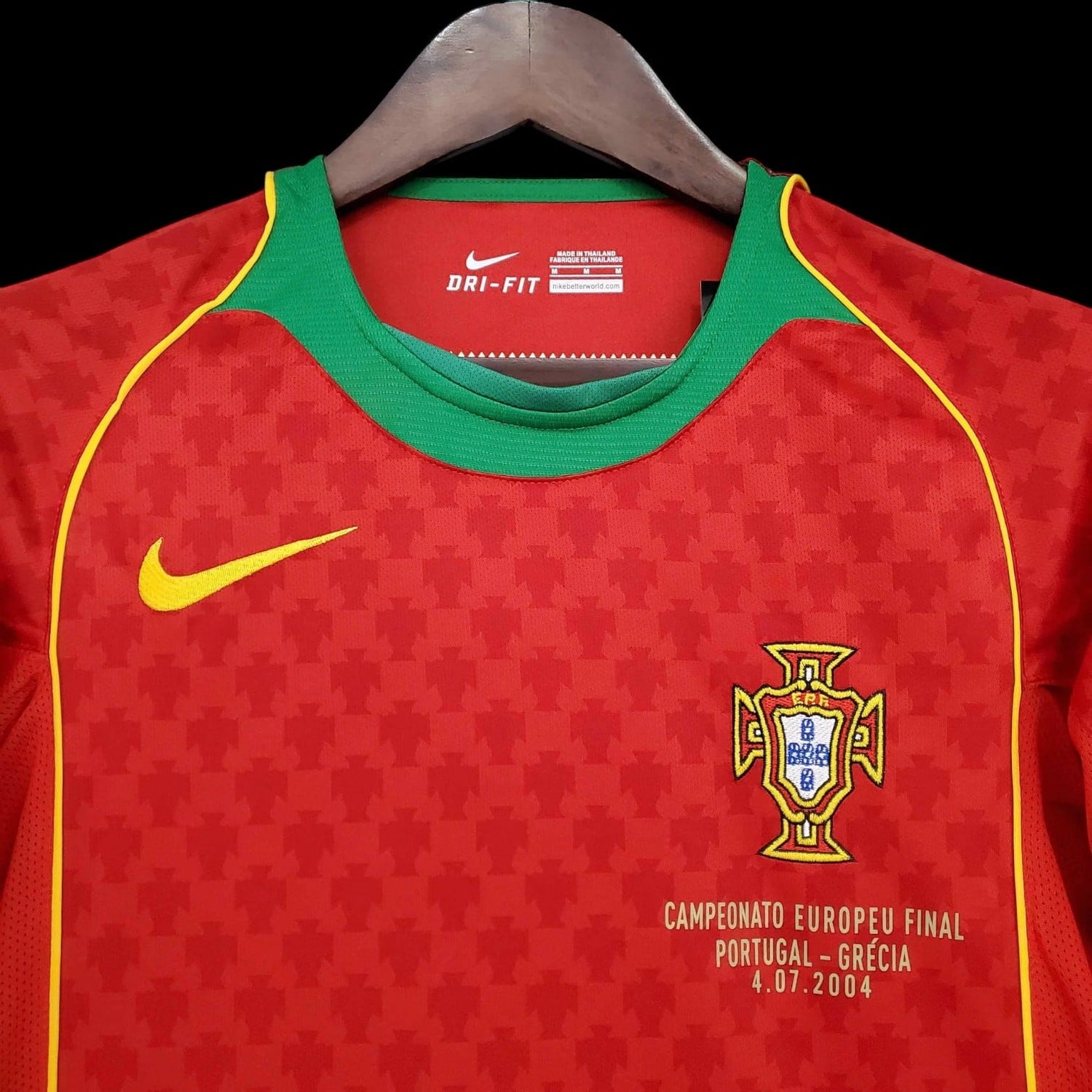 Portugal Maillot Domicile Rétro 2004