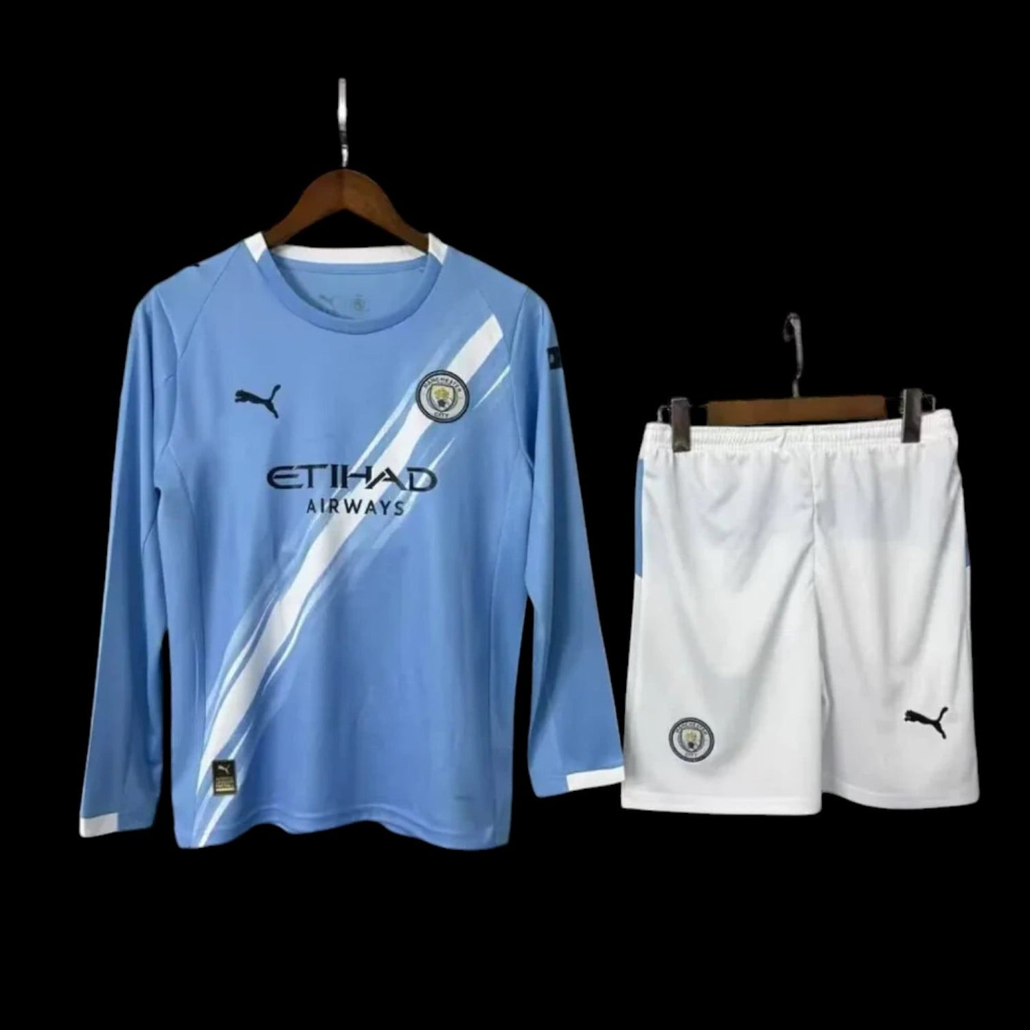 Manchester City Maillot Manches Longues Domicile 25/26 - Enfant