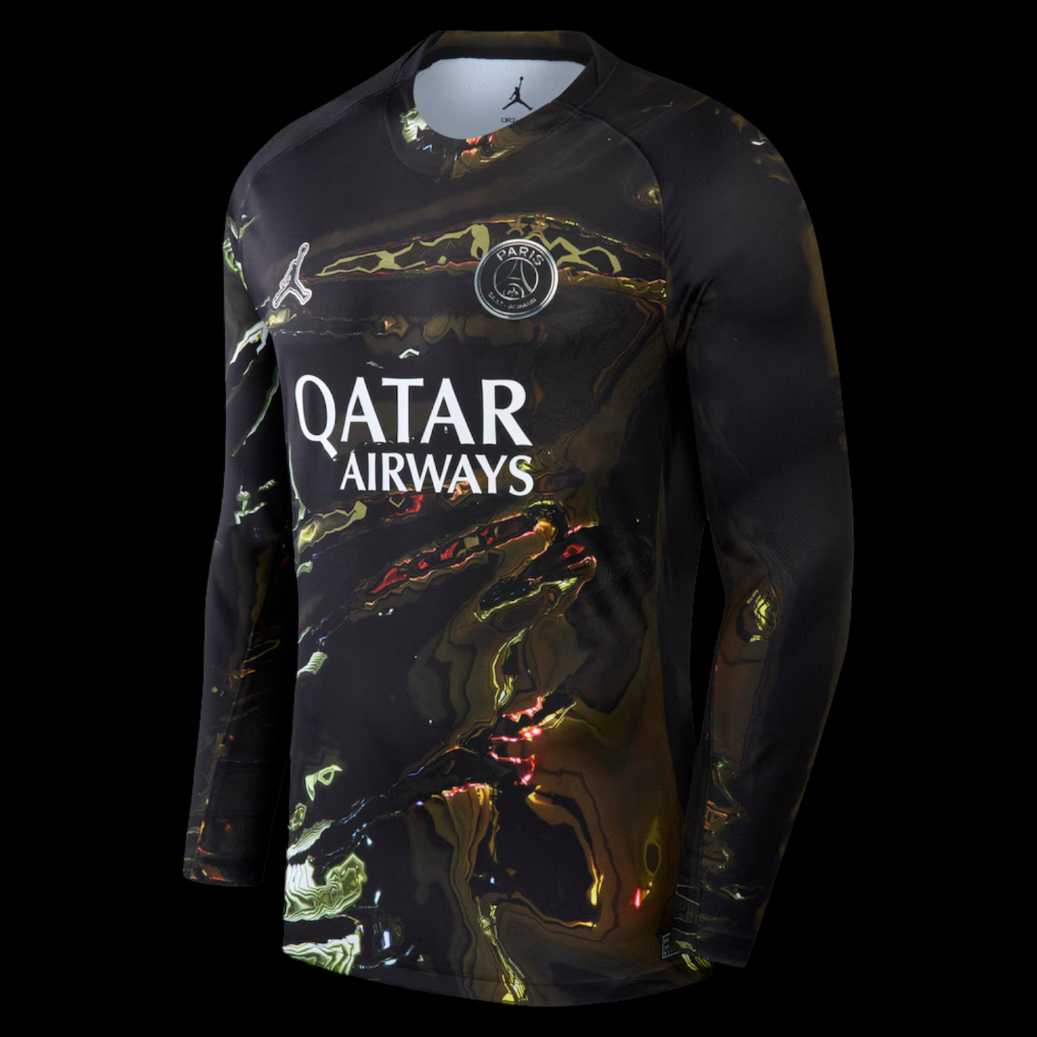Paris SG Maillot Manches Longues Night Edition 25/26 - CHAMPIONS ⭐⭐
