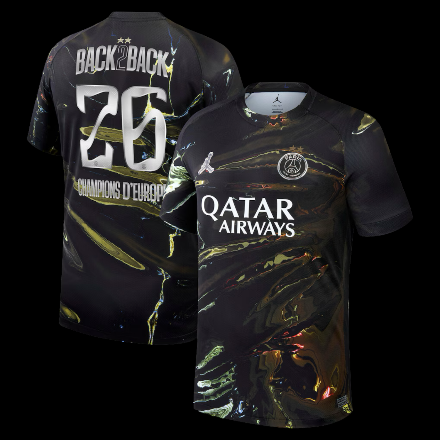Paris SG Maillot Night Edition 25/26 - CHAMPIONS ⭐⭐